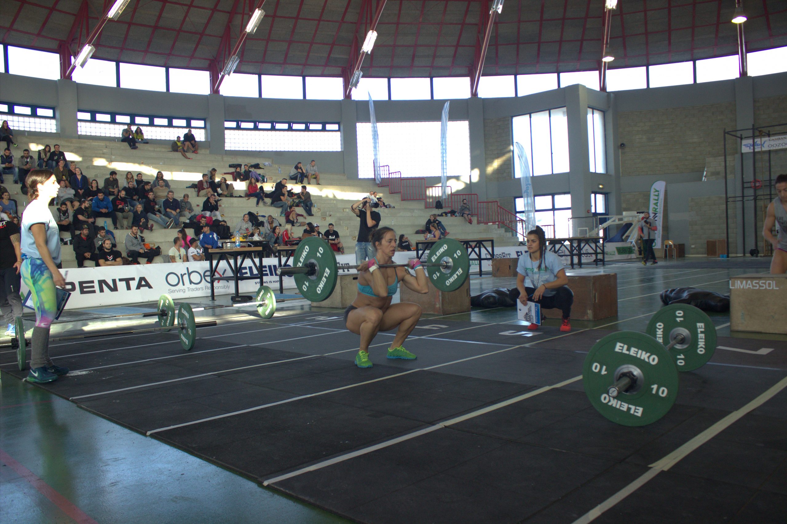 The Orbex team at the wodwars