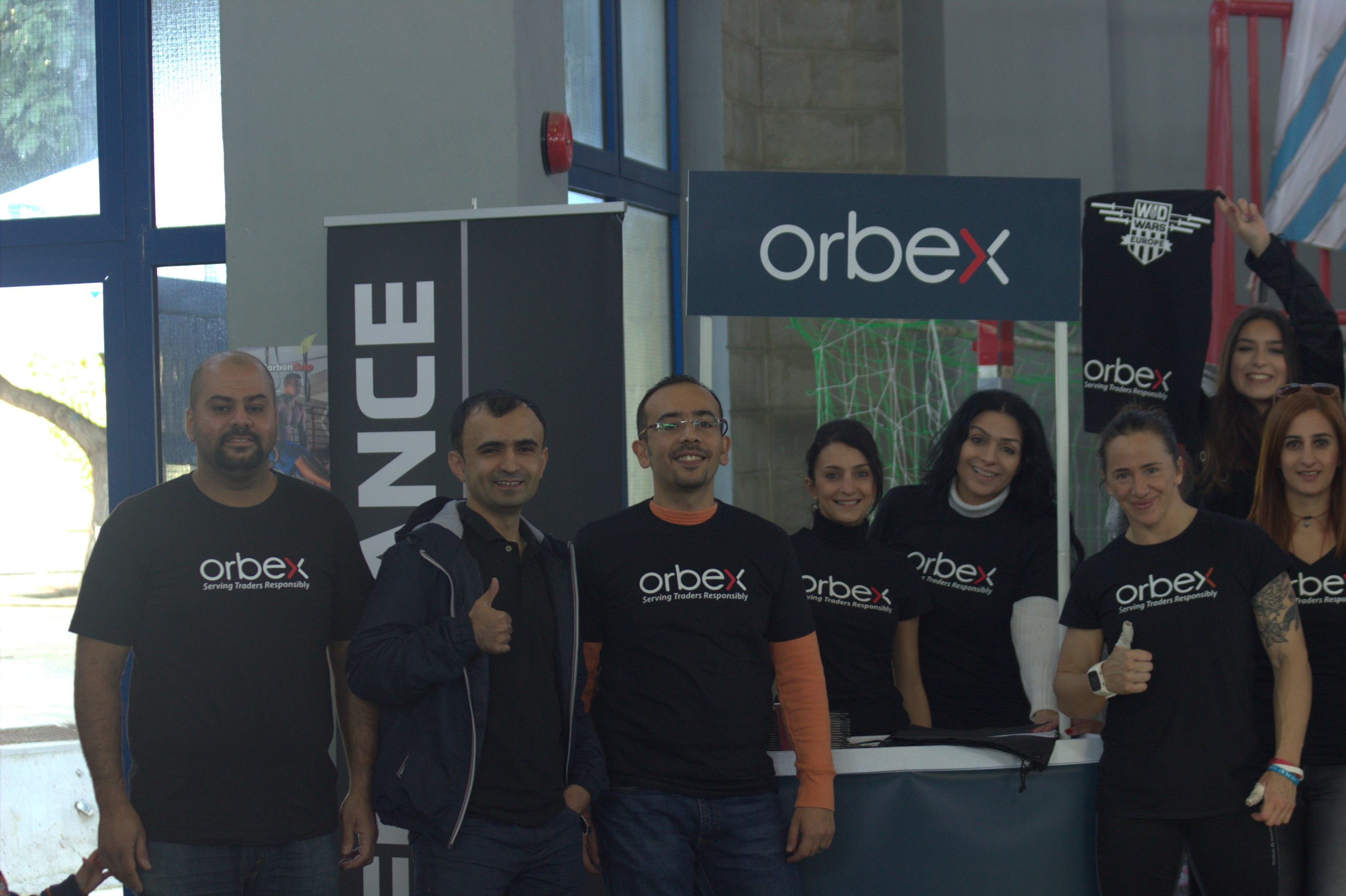 The Orbex team at the wodwars