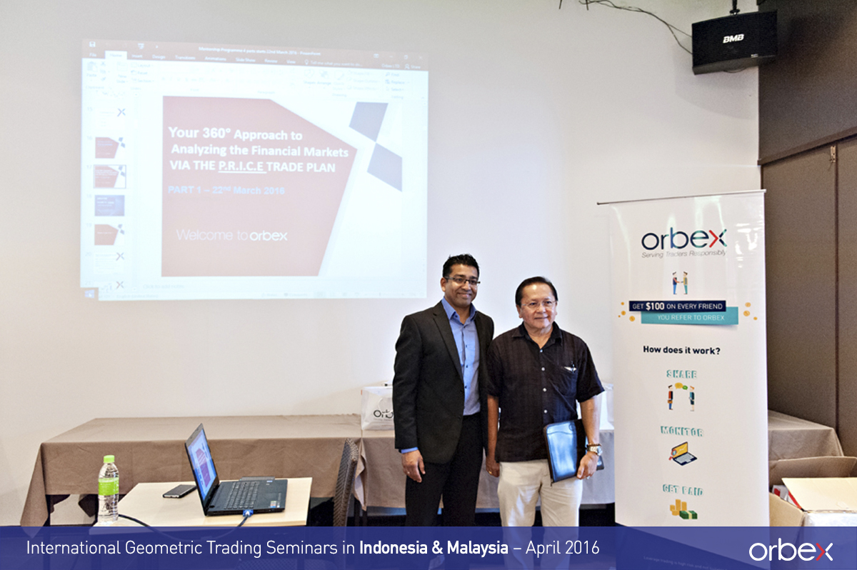 Orbex Receiving the Award of the ‘Best Education Provider 2016’