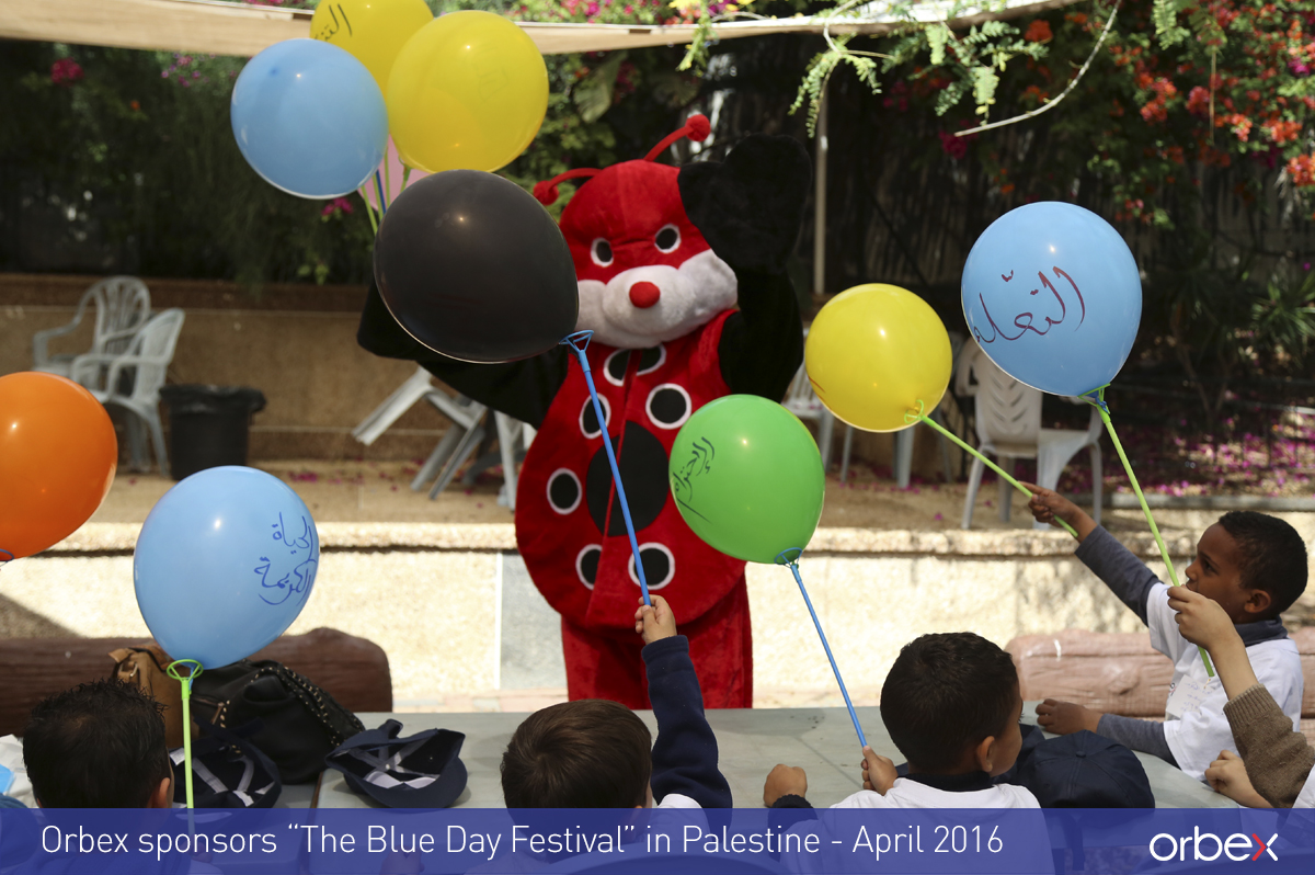 The big Orbex initiative – ‘Light It Up Blue’ campaign in Cyprus