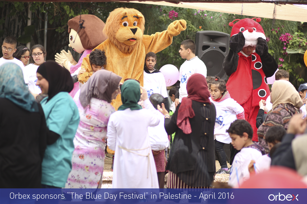 The big Orbex initiative – ‘Light It Up Blue’ campaign in Cyprus