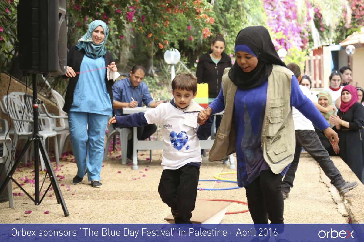 The big Orbex initiative – ‘Light It Up Blue’ campaign in Cyprus