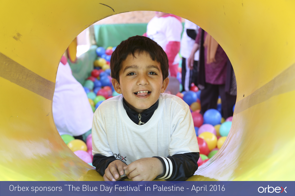 The big Orbex initiative – ‘Light It Up Blue’ campaign in Cyprus