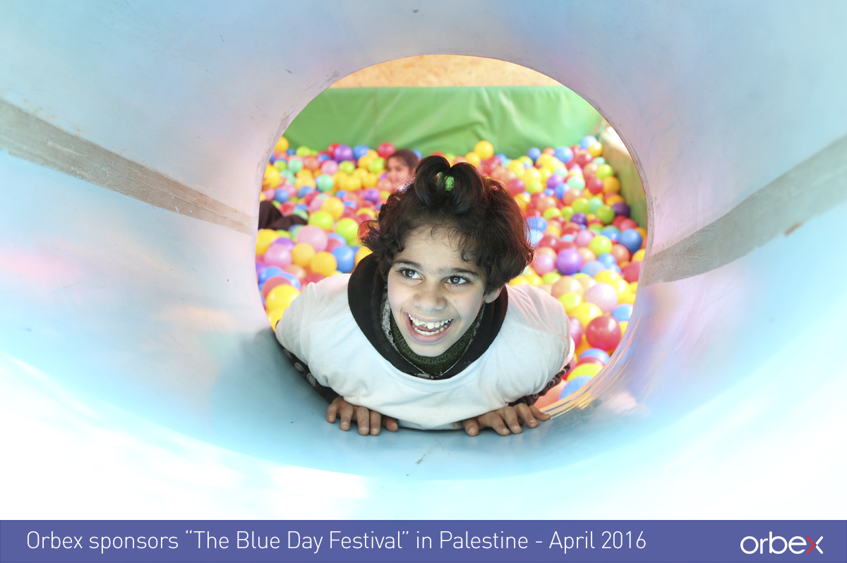 The big Orbex initiative – ‘Light It Up Blue’ campaign in Cyprus