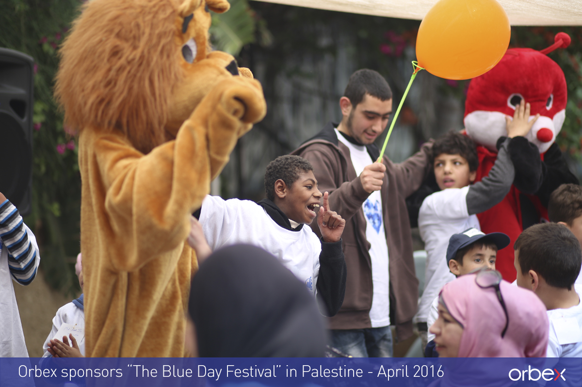 The big Orbex initiative – ‘Light It Up Blue’ campaign in Cyprus