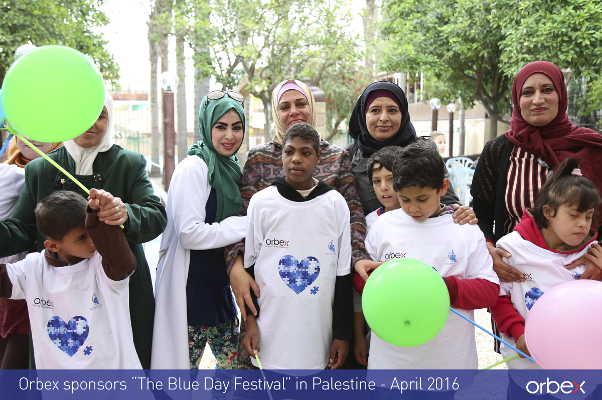 The big Orbex initiative – ‘Light It Up Blue’ campaign in Cyprus