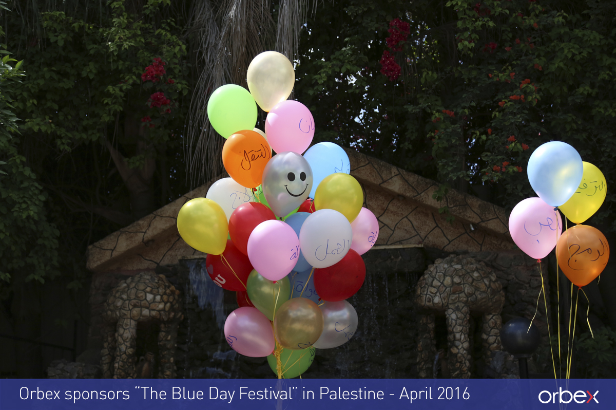 The big Orbex initiative – ‘Light It Up Blue’ campaign in Cyprus