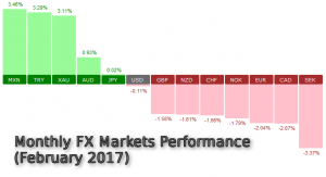FX Markets – February 2017 Performance
