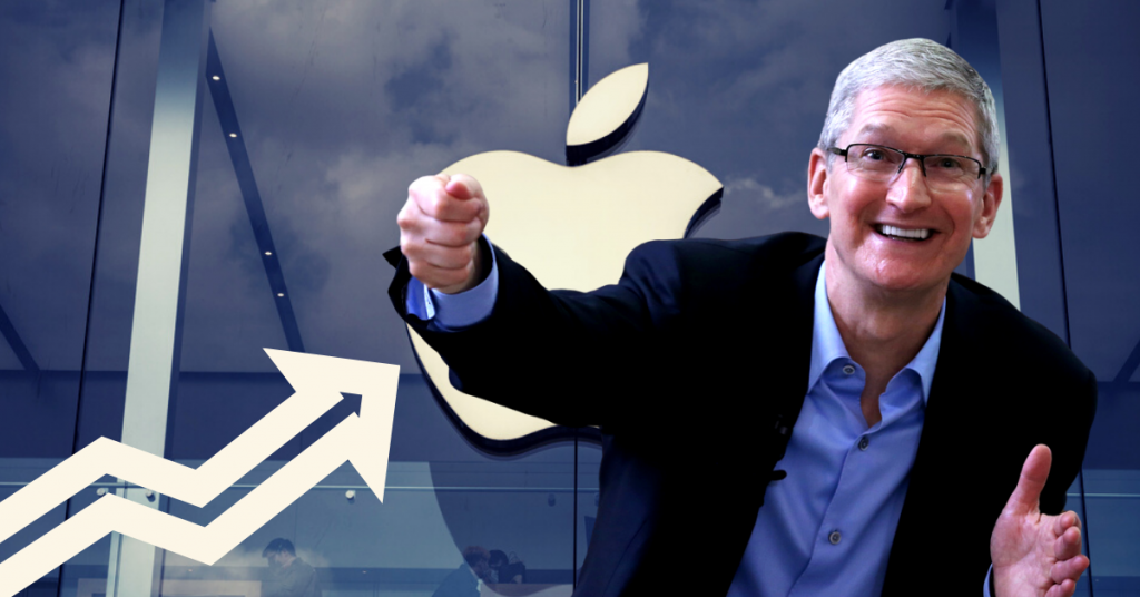 أسهم شركة "أبل" ترتفع