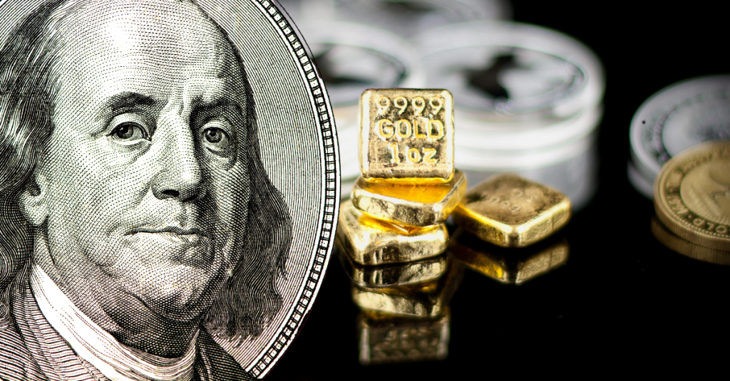 gold silver usd