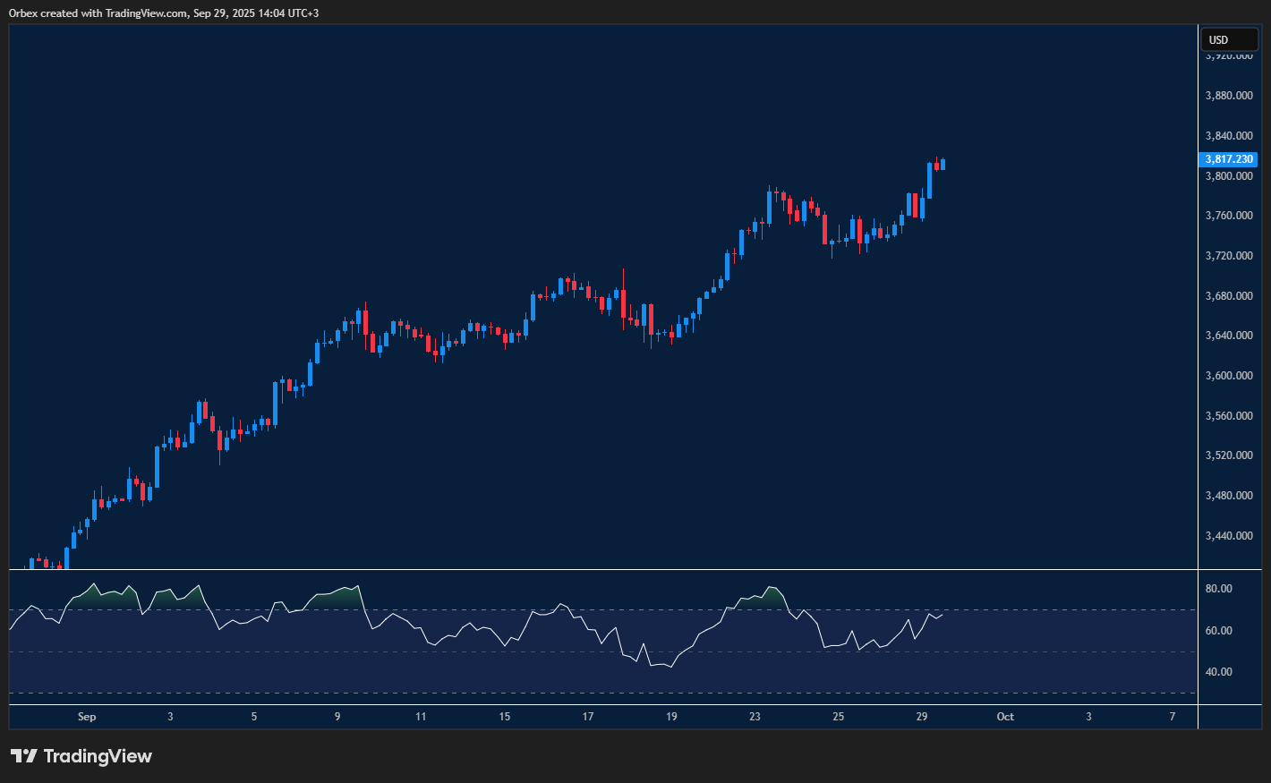 الذهب يحطم الأرقام السياسية.