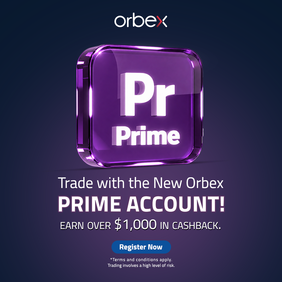 Orbex Launches New Prime Trading Account with Unlimited Cashback Rewards 